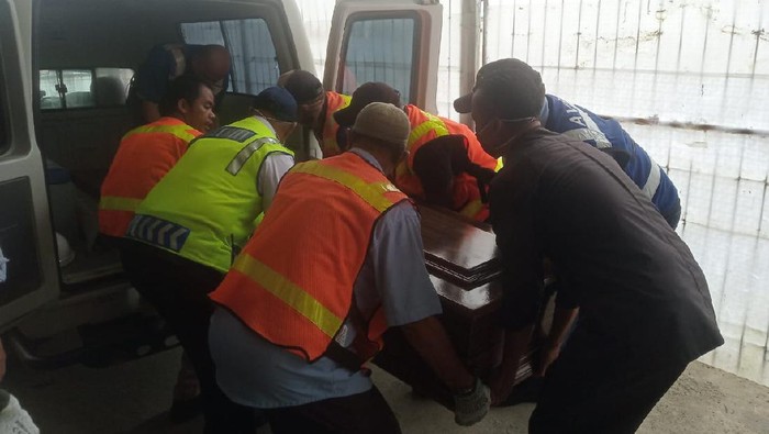 Jenazah WN Selandia Baru korban penembakan KKB di Freeport (Dok. Polda Papua)