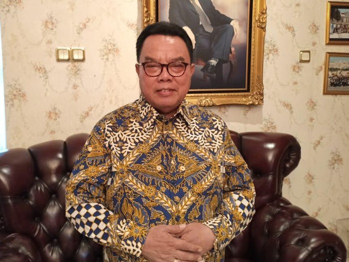 Ketua Umum Ikatan Keluarga Gunungkidul (IKG), Eddy Sukirman, Rabu (1/4/2020).