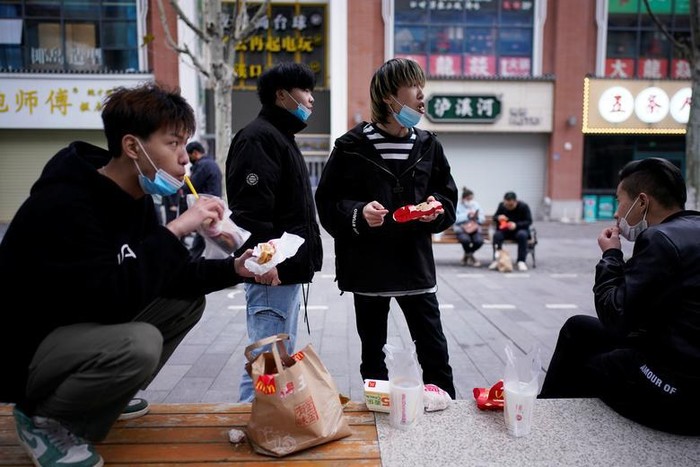 potret warga wuhan