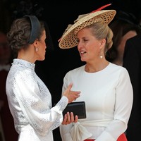 Aura PR Sophie pun terbawa hingga ia dinikahi Pangeran Edward. Sophie dikagumi karena banyak mengadakan acara amal untuk membantu kaum muda dan anak-anak.  Foto: AFP