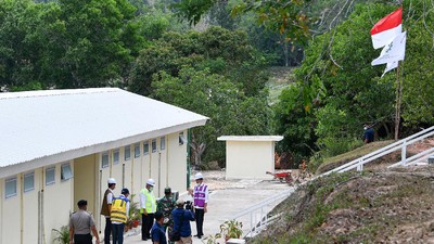 Jokowi Tinjau RS Darurat Penanganan COVID-19 di Pulau Galang