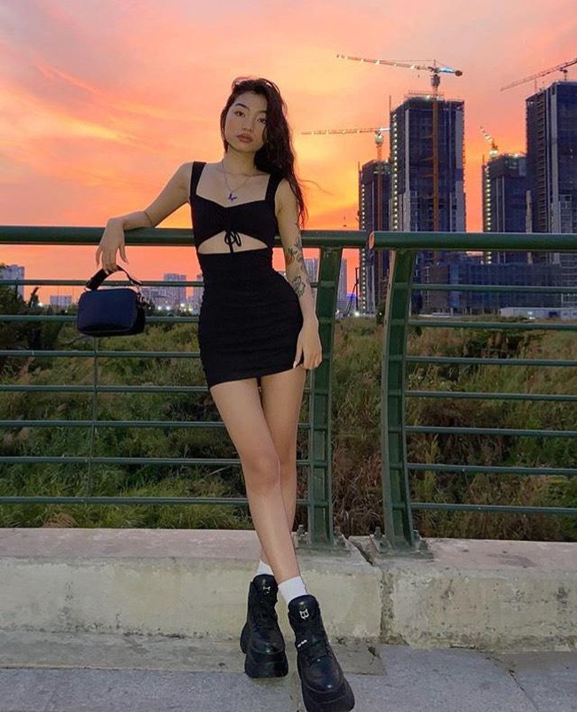 Saya tinggal di Vietnam, dimana semua orang bisa membelinya. Saya telah menggunakan masker pelindung setiap hari selama enam tahun, kata Oanh. Foto: Instagram