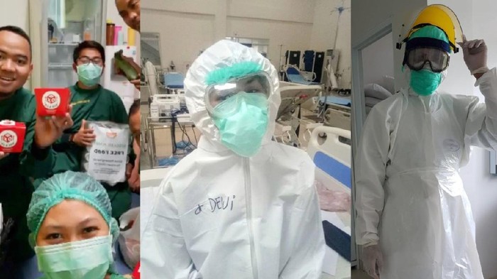 Virus corona: Cerita tenaga medis yang jauh dari keluarga, menggunakan APD 10 jam, dan rawan tertular Covid-19
