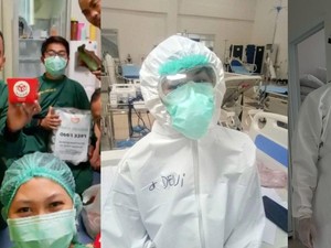 Cerita Tenaga Medis yang Jauh dari Keluarga dan Harus Gunakan APD 10 Jam