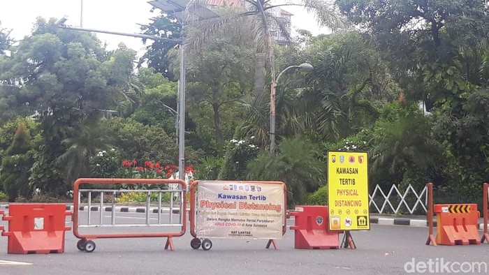 Mulai Hari ini Jalan Darmo dan Tunjungan Ditutup Selama Dua Minggu