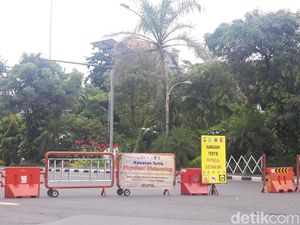 Imbas Corona, Hari ini Jalan Darmo dan Tunjungan Ditutup Selama 2 Minggu