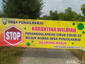Tangkal Corona, Sejumlah Desa di Rembang Dikarantina Wilayah