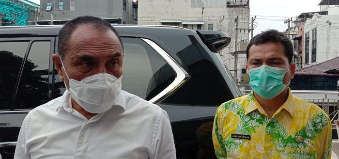 Gubsu Edy Rahmayadi (Foto: Ahmad Arfah-detikcom)