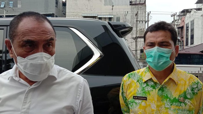 Gubsu Edy Rahmayadi (Foto: Ahmad Arfah-detikcom)