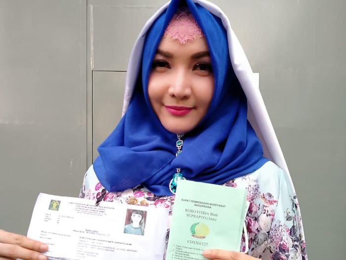 Roro Fitria bebas bersyarat (Dok. Istimewa)