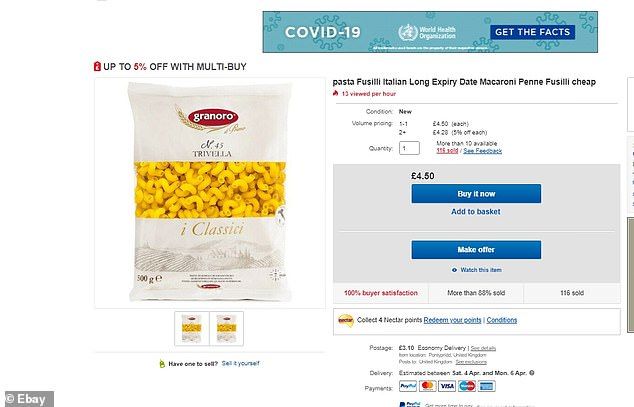 Krisis Stok Makanan, Harga Tepung Terigu di eBay Jadi 10 Kali Lipat