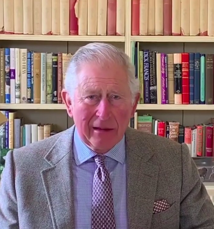 Penampilan perdana Pangeran Charles usai positif Corona (Instagram Clarence House)