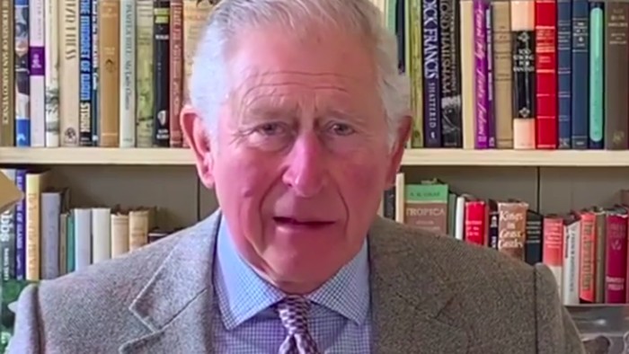 Penampilan perdana Pangeran Charles usai positif Corona (Instagram Clarence House)