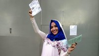 Roro Fitria adalah salah satu tahanan yang dibebaskan bersyarat karena maraknya kasus Corona di Indonesia.  Foto: Roro Fitria bebas bersyarat (Dok. Istimewa)