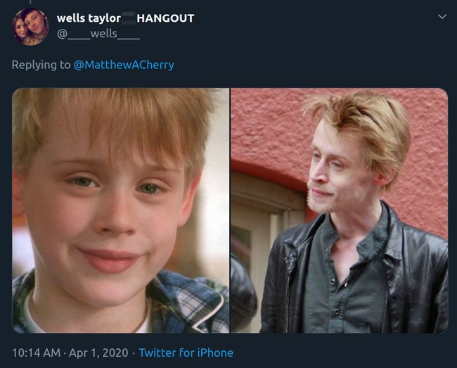 Meski kamu Home Alone di Maret 2020, tetap jaga penampilan agar masih bisa dikenali orang-orang terdekat ketika bertemu bulan depan. Foto: Twitter