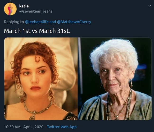 Walau baru sekitar sebulan masa-masa ini terasa seperti sudah sangat lama. Foto: Twitter