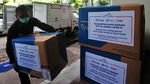 Sumbangan APD Perkuat Tenaga Medis di RSUD Jaksel