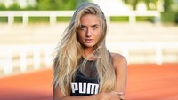 Alica Schmidt pun sudah dikontrak oleh apparel Puma (Instagram/alicasmd)