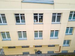 Potret Keseruan #JagaJarakDulu #DiRumahAja yang Diabadikan Drone