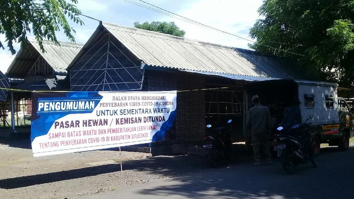 Dua Pasar Hewan di Situbondo Ditutup Sementara Gegara Wabah Corona