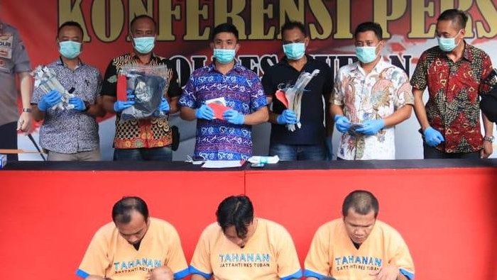 Tiga pelaku pencurian spesialis toko pakaian jaringan lintas kota