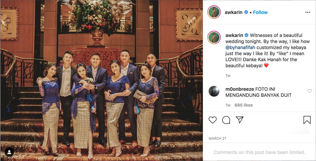 Awkarin dan Putra Wishnutama Jadi Pendamping Pernikahan Kapolsek Kembangan