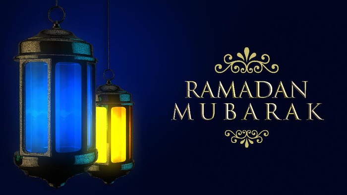 Arabic Lantern Ramadan Kareem Background