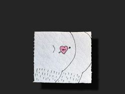 Kreatif! Tisu Toilet Jadi Karya Seni Untuk Bantu Korban Corona