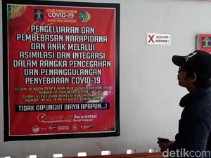 Corona Mewabah, 66 Napi Lapas Brebes Dirumahkan