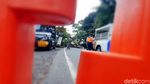 Akses Jalan Menuju Setukpa Polri Sukabumi Dialihkan