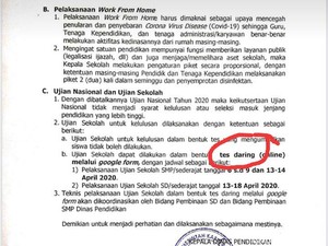 Pemkab Klaten Tetap Gelar Ujian Siswa SMP Via Online, Ini Tujuannya