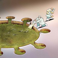 Karya Ilustrasi Corona