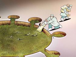 Ilustrasi Perjuangan Tenaga Medis Hadapi Corona Bikin Hati Terenyuh