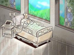 Ilustrasi Perjuangan Tenaga Medis Hadapi Corona Bikin Hati Terenyuh