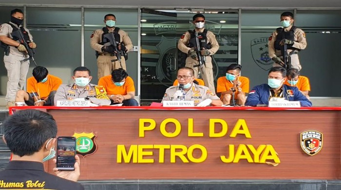Polisi tangkap komplotan perampok di Depok