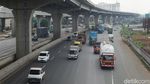 Volume Kendaraan Di Tol Jakarta Cikampek Menurun