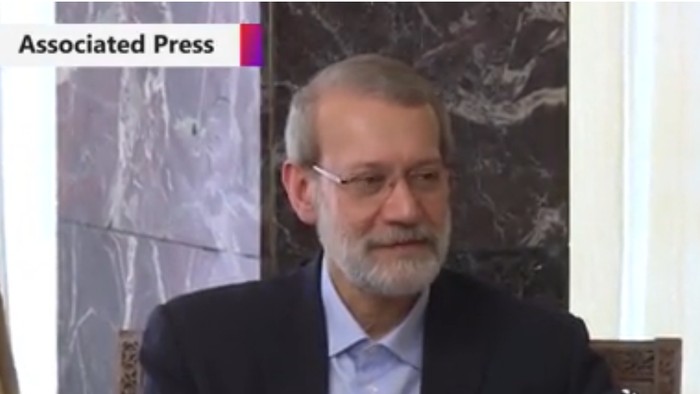 Ketua Dewan Keamanan Nasional Tertinggi Iran (SNSC), Ali Larijani (Foto: Associated Press)