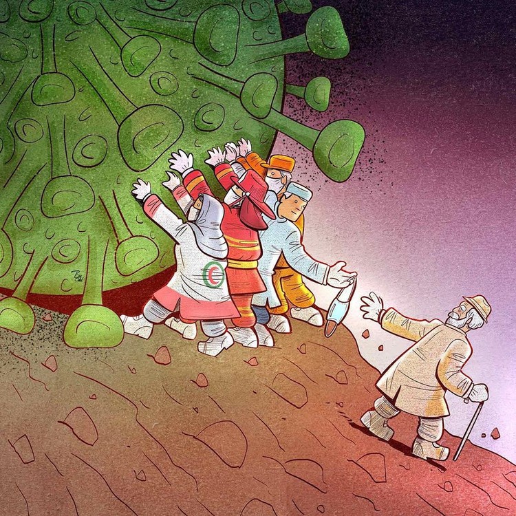 Karya Ilustrasi Corona Karya Ilustrasi Corona