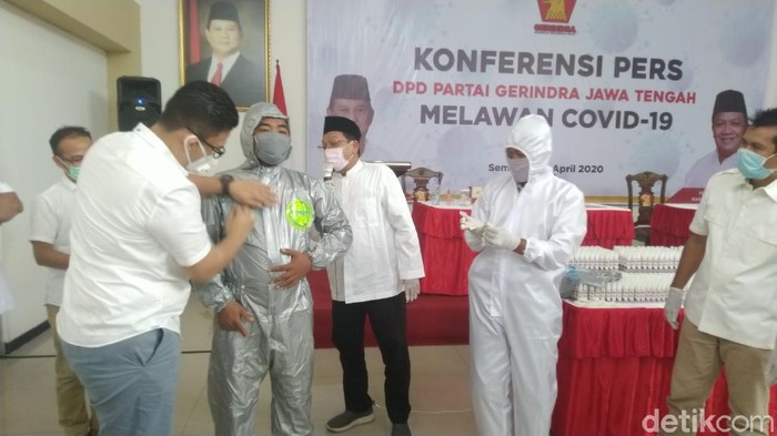 Gerindra Jateng potong gaji kadernya untuk penanganan Corona