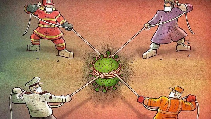 ilustrasi corona