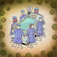 Karya Ilustrasi Corona