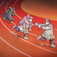 Karya Ilustrasi Corona