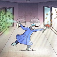 Karya Ilustrasi Corona