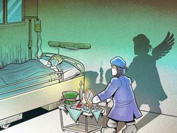 Ilustrasi Perjuangan Tenaga Medis Hadapi Corona Bikin Hati Terenyuh