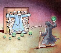 Karya Ilustrasi Corona