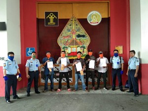 Corona Mewabah, 39 Napi Lapas Wirogunan Yogya Dirumahkan