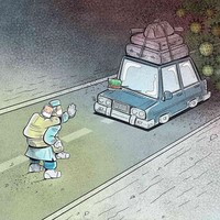Karya Ilustrasi Corona