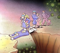 Karya Ilustrasi Corona