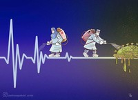 Karya Ilustrasi Corona