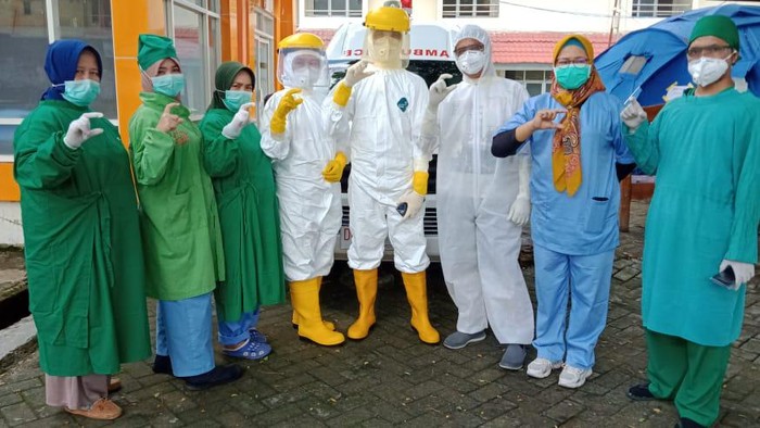 Tim Penanganan COVID-19 RSUD Andi Makkasau, Kota Parepare